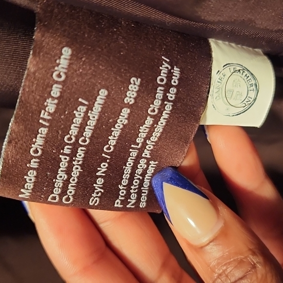 Brown Danier Suede Leather Trench Coat Jacket - Picture 12 of 12